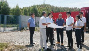 百色市委常委、市人民政府副市長李玉成到百色玉柴智慧物流及卡車服務產業園項目調研